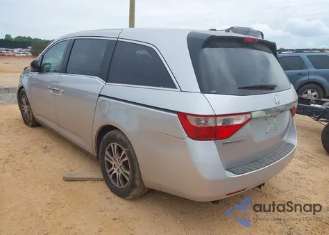 2012 Honda Odyssey Ex-L from USA, damaged, VIN 5FNRL5H63CB027476